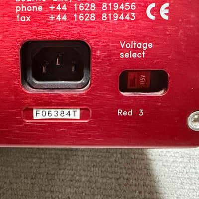 Focusrite Red 3 Dual Compressor / Limiter 2000s - Red image 8