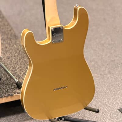 Squier by Fender Paranormal Custom Nashville Stratocaster Electric Guitar, Aztec Gold image 5