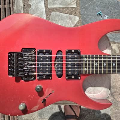 Ibanez RG470 1992 Made in Japan FujiGen - Candy Apple Red, Edge Trem, MIJ image 11