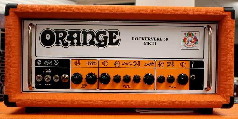 Orange Rockerverb 50 MK III 2-Channel 50-Watt Guitar Amp Head image 1