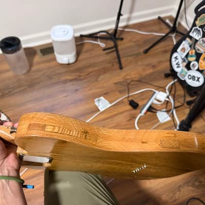 Garrison Guitars Telecaster style Bourbon barrel 2025 - Vintage Amber image 6