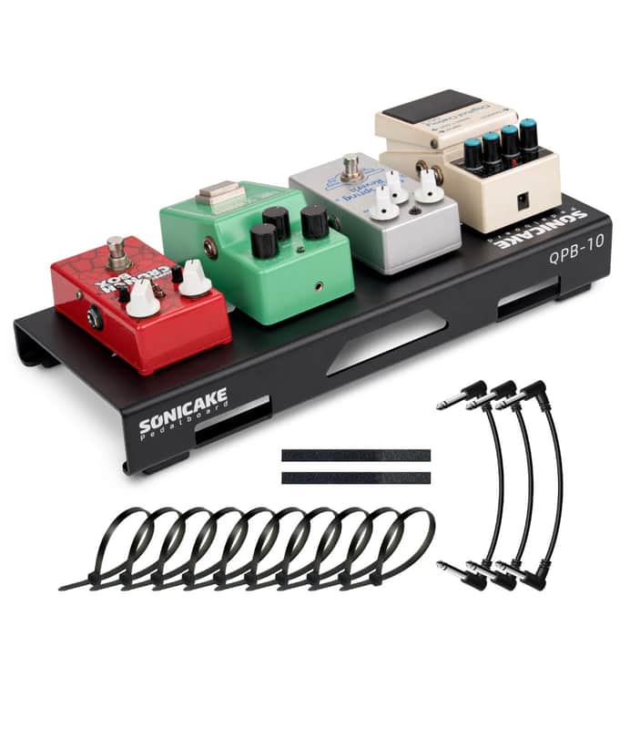 New SONICAKE Mini Guitar Pedal Board Guitar Effects Compact Small Pedalboard image 1