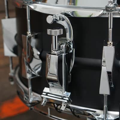 Canopus 6x14" Aluminum Alloy Snare Drum - Jet Black image 6