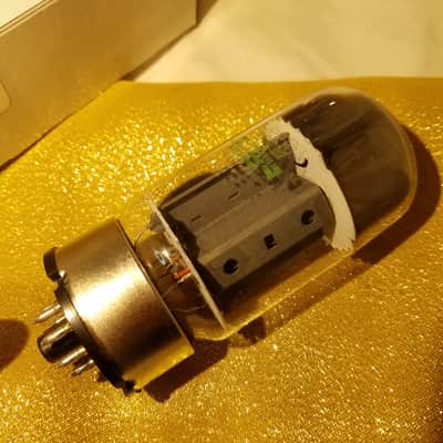 G.E Pair (2) JAN 6550A tNOS AT1000 TESTED Vacuum Tubes military perfect matched pair 0% 500V test premium Beam Power 42 Watt 1986 image 10