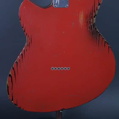 Novo Guitars Serus T Fiesta Red/'64 3-Tone Sunburst Dealer LTD *Free Shipping in the US* image 4
