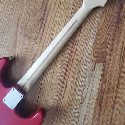 Fender Highway One Stratocaster Left Handed || Transparent Red Lefty image 15