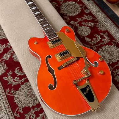 Gretsch G5422TG Electromatic Classic Hollow Body Double-Cut w/ Bigsby - Orange Stain image 11