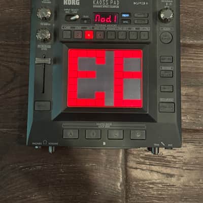 Korg KP3+ Kaoss Pad 3 + Dynamic Effects Unit/Sampler 2010s - Black image 2