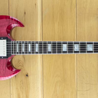 Gibson Custom M2M SG Custom Handpicked Figured Top, Cranberry CS302155 image 1