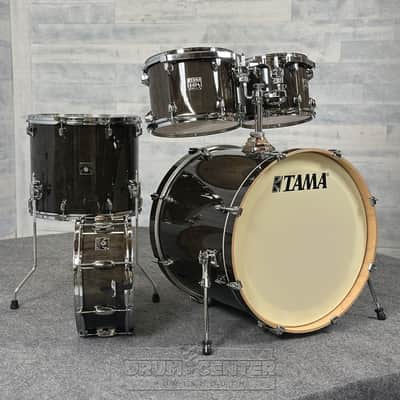 Tama Superstar Classic 5pc Drum Set w/22BD Black Lacebark Pine image 1