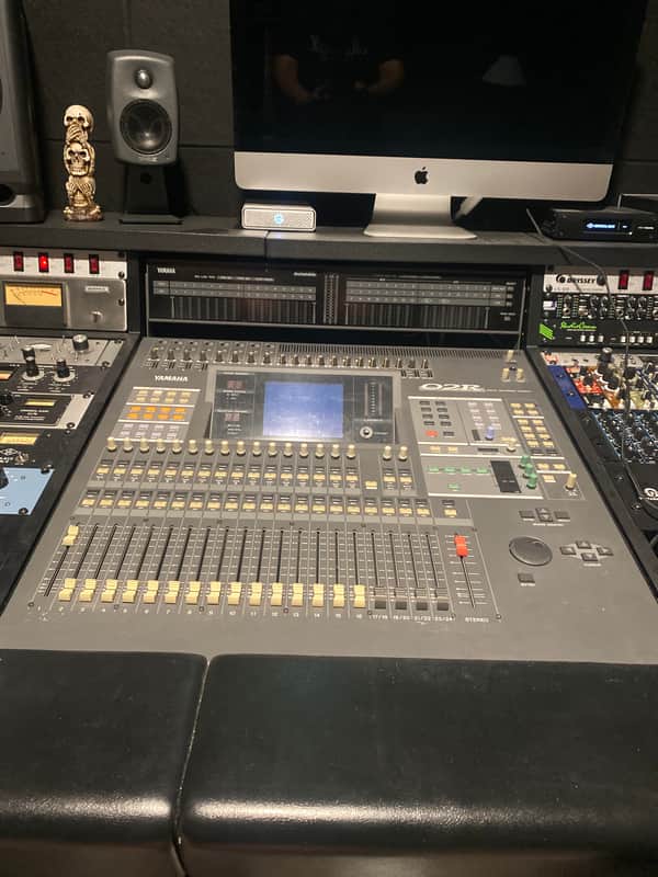 Yamaha 02R Digital Recording Console (Original Factory Condition) with Meter Bridge - Excellent Condition image 1