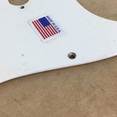 Vintage 1959 Pre-CBS Fender Musicmaster Pickguard Metal Shield Added Toggle Hole No Cracks image 6