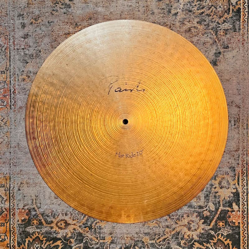 PAISTE Signature 20” FLAT RIDE 2454 g MELLOW! Clean Smooth Glassy Controlled Definition! RARE image 1