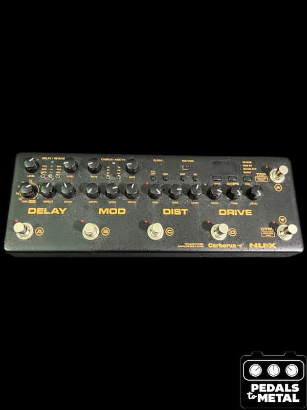 NuX NME-3 Cerberus Multi-Effect 2010s - Black - X18655 image 1