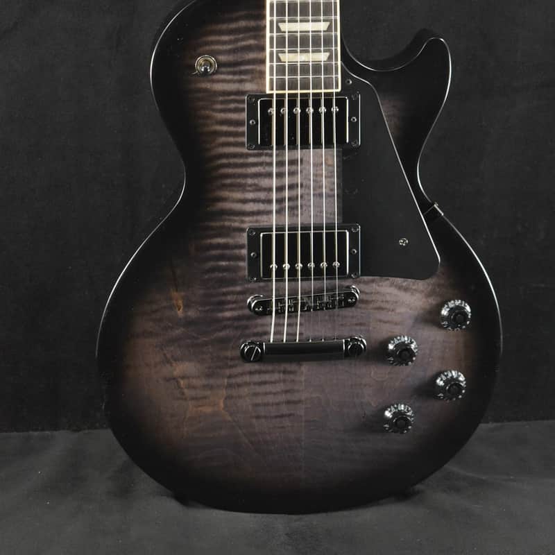 Photos - Guitar Gibson Les Paul Studio Session Translucent Ebony Burst Translu...