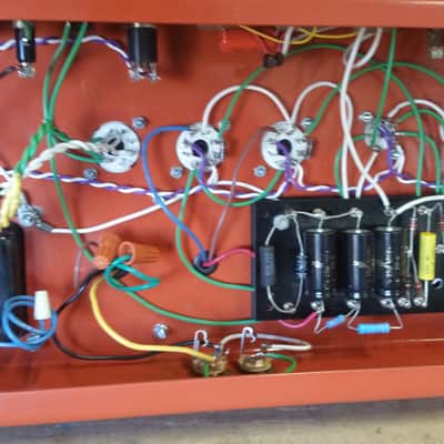 ATAmp GA6, Gibson 1972 Black Cabinet, Hand wired Boutique Amp with V.V.R. image 7