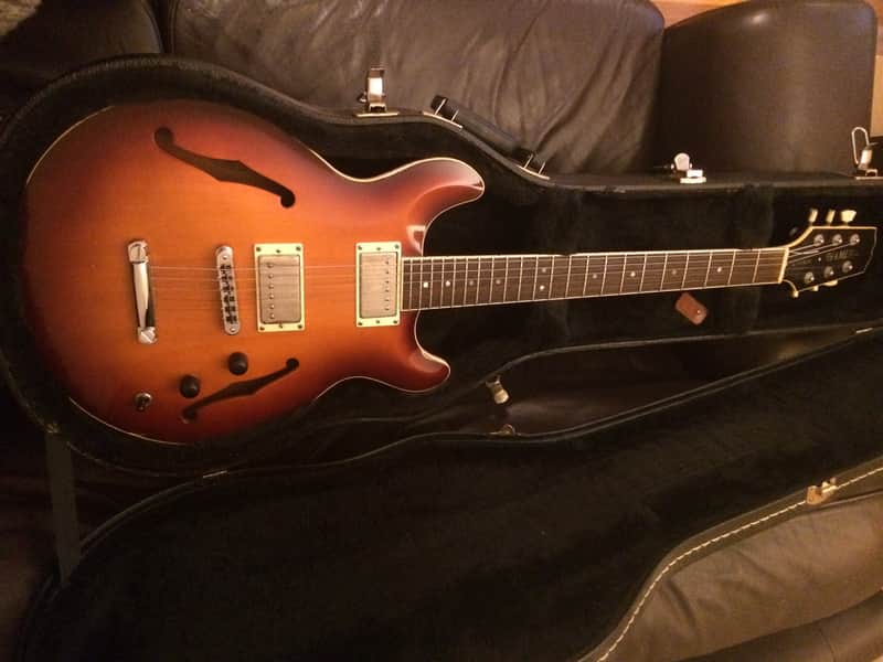 Hamer Newport series 90s Tobacco Burst image 1
