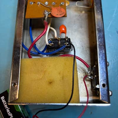 Mosrite Fuzzrite 1960s - Silver vintage electric guitar pedal fuzz image 20