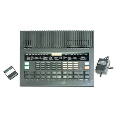 Yamaha RX5 Digital Rhythm Programmer Drum Machine with Power Supply & Data Card