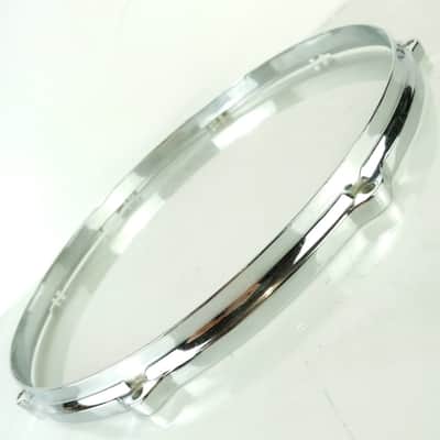 Gretsch 14" 50s Die-Cast Chrome Snare Drum/Floor Tom Batter Rim/Hoop Broadkaster image 6