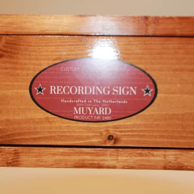 Studio Recording Sign On Air Sign Light Studio Warning Light Wood RCA Style - Brand New image 3