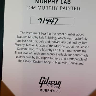 Gibson Custom Shop Made 2 Measure Murphy Lab '59 Les Paul Standard Murphy Painted Ultra Heavy Aged 2020s - Sunburst image 25