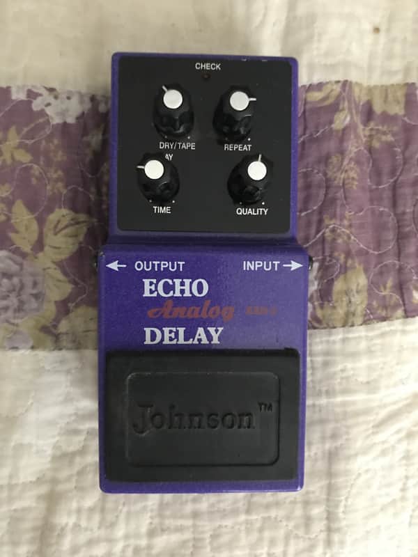 Johnson EAD-2 Echo Analog Delay Purple Sparkle image 1