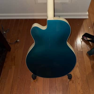 Gretsch G5410T Electromatic Tri-Five 2021 - Present - Two Tone Ocean Turquoise/Vintage White image 2
