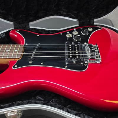 1981 Fender LEAD I Ash Body Light Relic Wine Red Transparent American Vintage 80s Custom Seymour Duncan JB Humbucker Single HS Hardtail USA '54 1954 Stratocaster headstock II Deluxe Case image 7