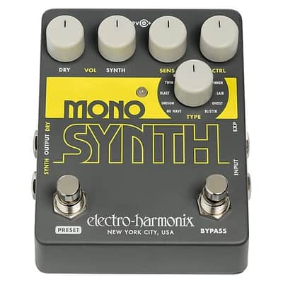 Electro-Harmonix Mono Synth Guitar Monophonic Synthesizer, GUIT MONO SYN image 8
