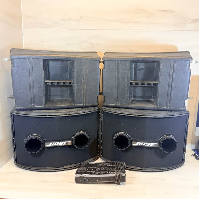 Bose 802 Series II Passive PA Speaker Pair w/ 802-C System Controller Late 1990s–Early 2000s image 1