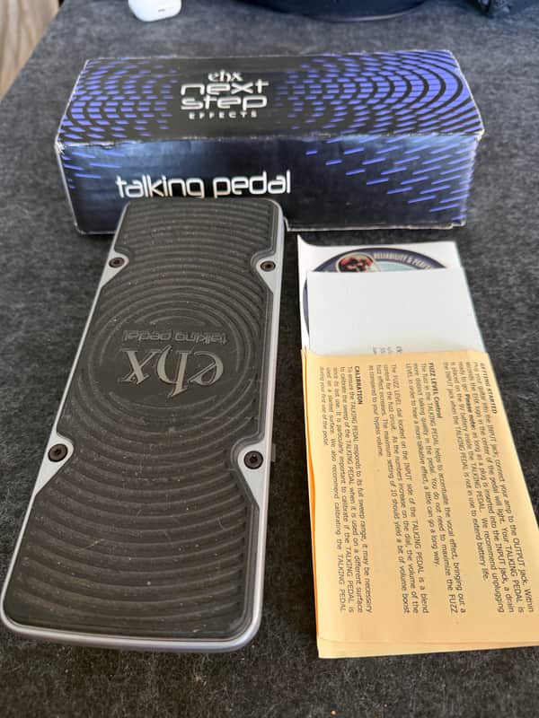 Electro-Harmonix Next Step Talking Pedal Vocal Formant Wah / Fuzz 2013 - 2020 - Black image 1