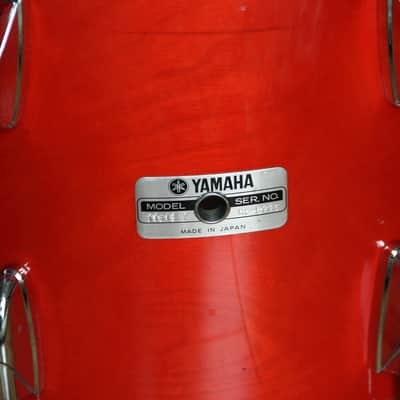Yamaha TT813 F Tour Custom 8000 - red wood 13"x11 rack tom image 4