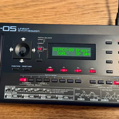 Roland D-05 Boutique Synth + dk-01 dock, decksaver MINT image 1
