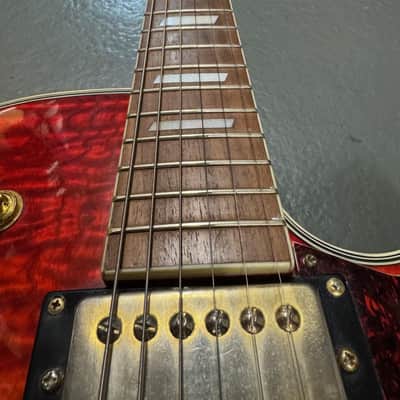 Johnson Model JH-440-C Hollow-Body Electric Guitar, MIC (Used) image 3