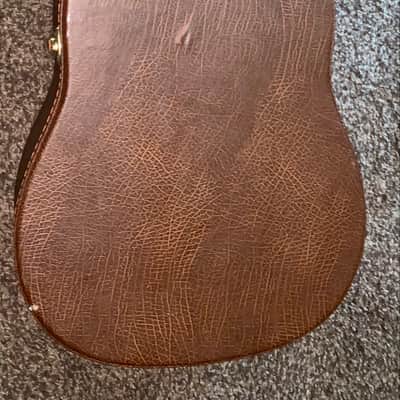 Dean Hardshell acoustic Guitar Case brown image 1