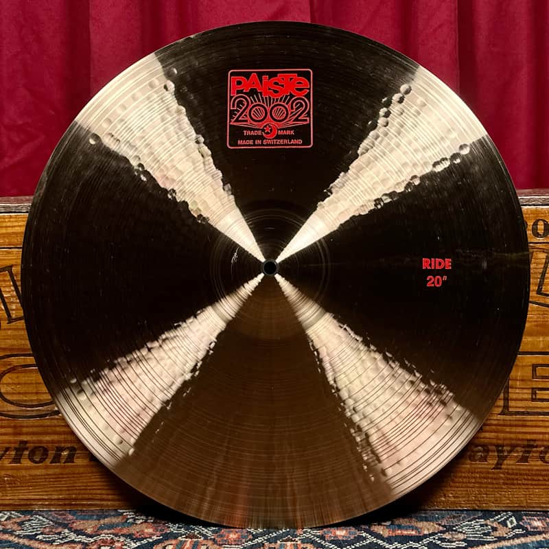 20" Paiste 2002 Ride Cymbal 2436g *Video* image 1