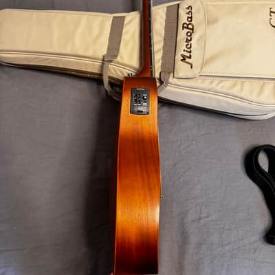 Gold Tone M-Bass25/FL Micro 25" Acoustic/Electric Bass 2010s - Natural image 3
