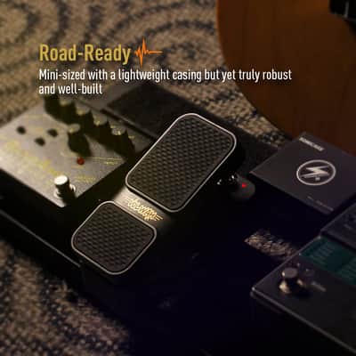 SONICAKE Active Volume & Wah Pedal, Mini 2 in 1 Combo Electric Guitar Effect Pedal with Wah Wah Active Volume Control - VolWah image 6