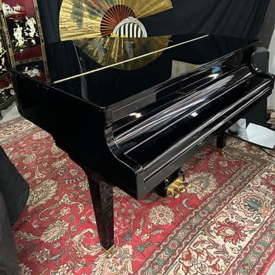 Wurlitzer C143 Grand Piano – 4'7", Glossy Black image 5