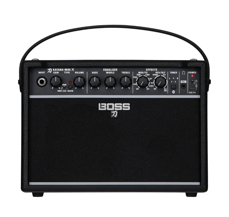 Boss Katana Mini X 10w Portable Amplifier Black image 1