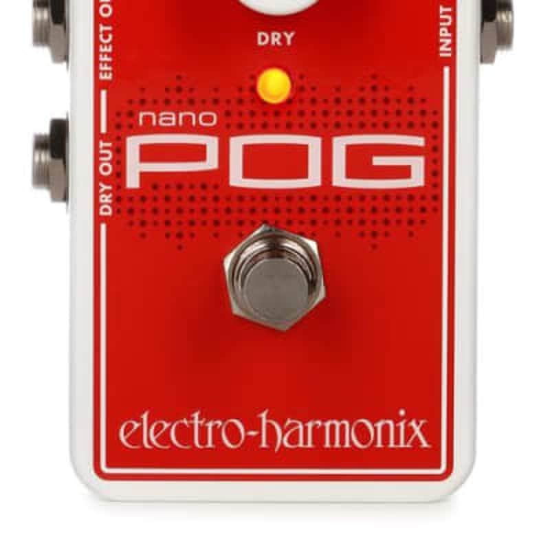 Electro-Harmonix Nano POG Polyphonic Octave Generator Red / White image 1