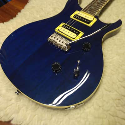 PRS 2019 SE Standard 24 Translucent Blue w/Gator Padded Bag image 3