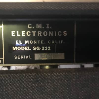 C.M.I electronics SG 2-12 SG 1976 Blue Jean image 3