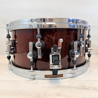 Sonor Designer Series 14x7 Maple Light Shell Snare Drum Germany Scandinavian Birch Finish image 3
