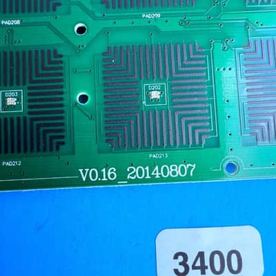 ALESIS VI49 Midi Keyboard Controller Part: Drum Pad Contact Board PCB image 6