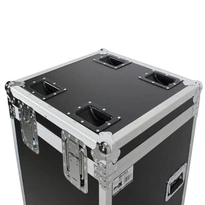 ProX XS-UTL4 Utility Flight Case w/ Black Laminate 4" Casters w/ Caster Dishes image 17