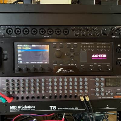 Fractal Audio Axe-FX III Mark II 2020 - Present - Black image 2