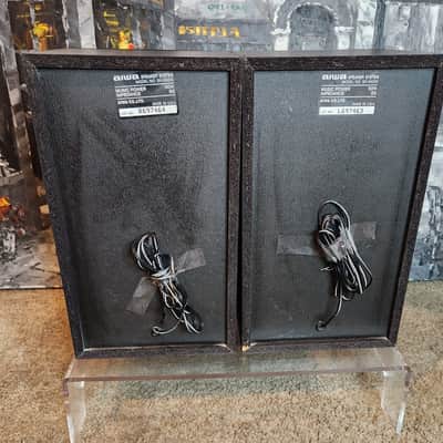 Aiwa Aiwa SX-N5200 is a vintage 3-way bass-reflex bookshelf speakers 90s  - Black image 5