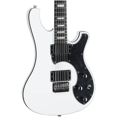 Schecter Stargazer 12-String Electric Guitar, Gloss White image 1